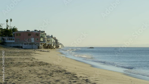 Calm view of the Pacific coast