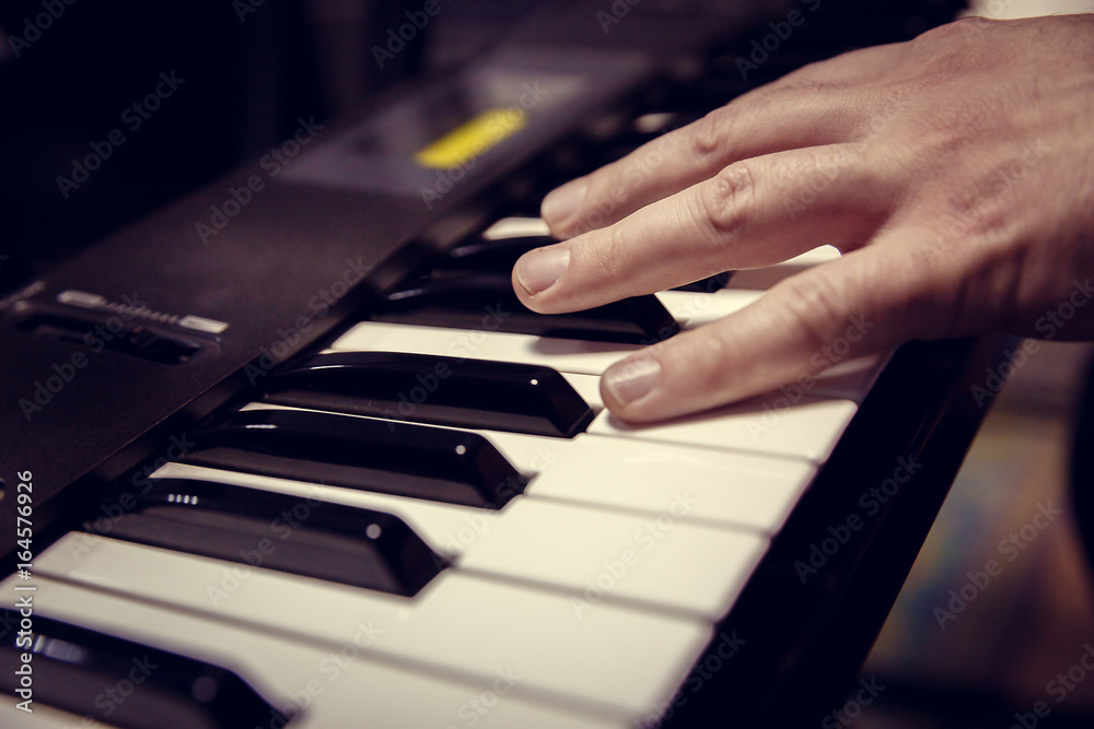 Obraz premium Grand Piano Pianist Musician Performer Melody