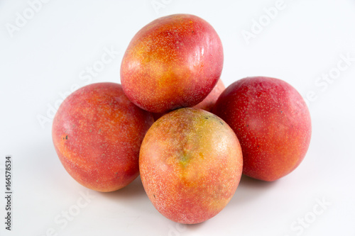 mango fruit isolated on white background
