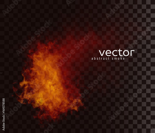 Vector illustration of smoky shape.
