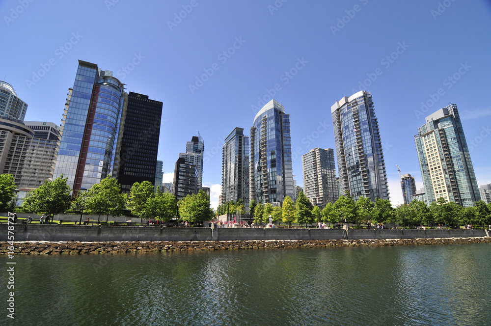 Fototapeta premium vancouver city, british columbia canada