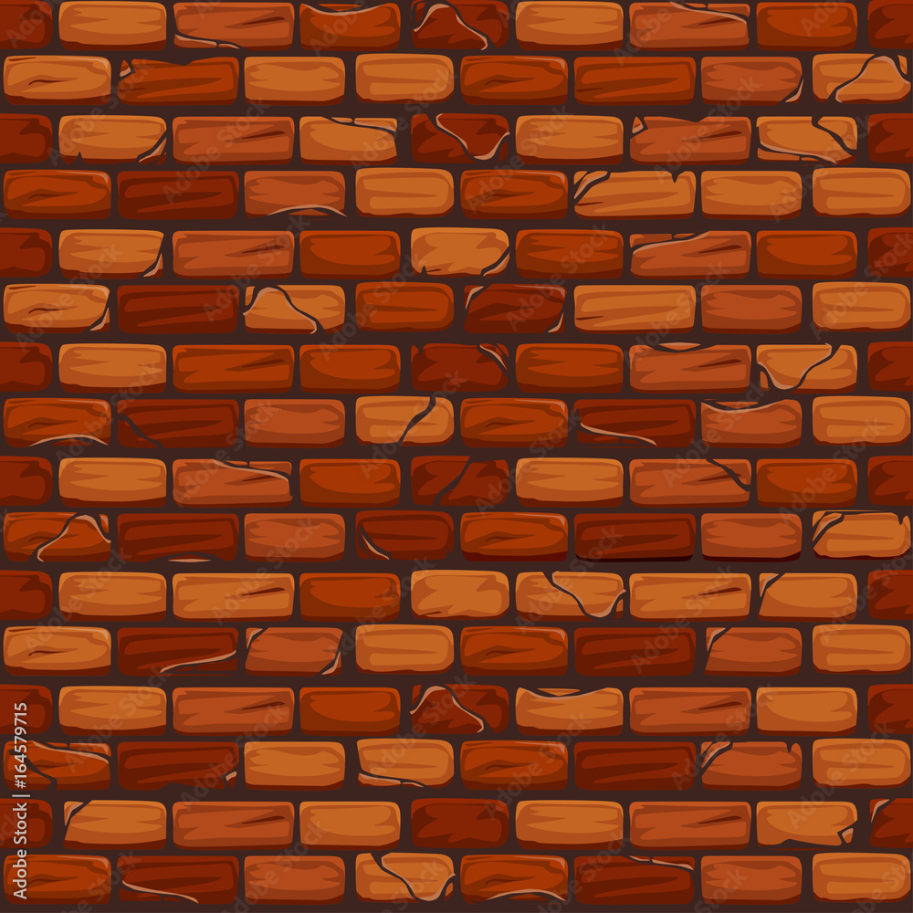Vector seamless old Brick Wall Background Texture Pattern Vector seamless old Brick Wall Background Texture Pattern