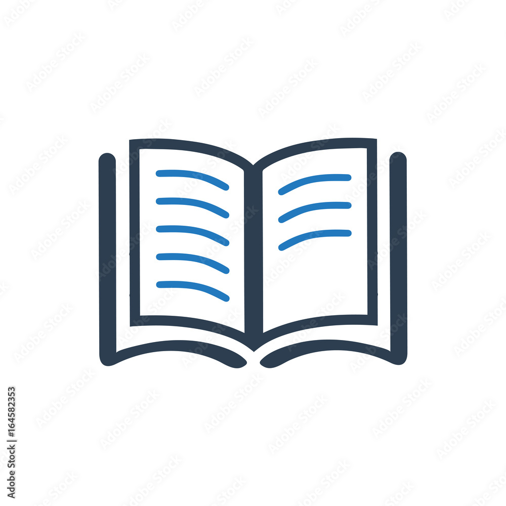 Open Book Icon Open Book Icon