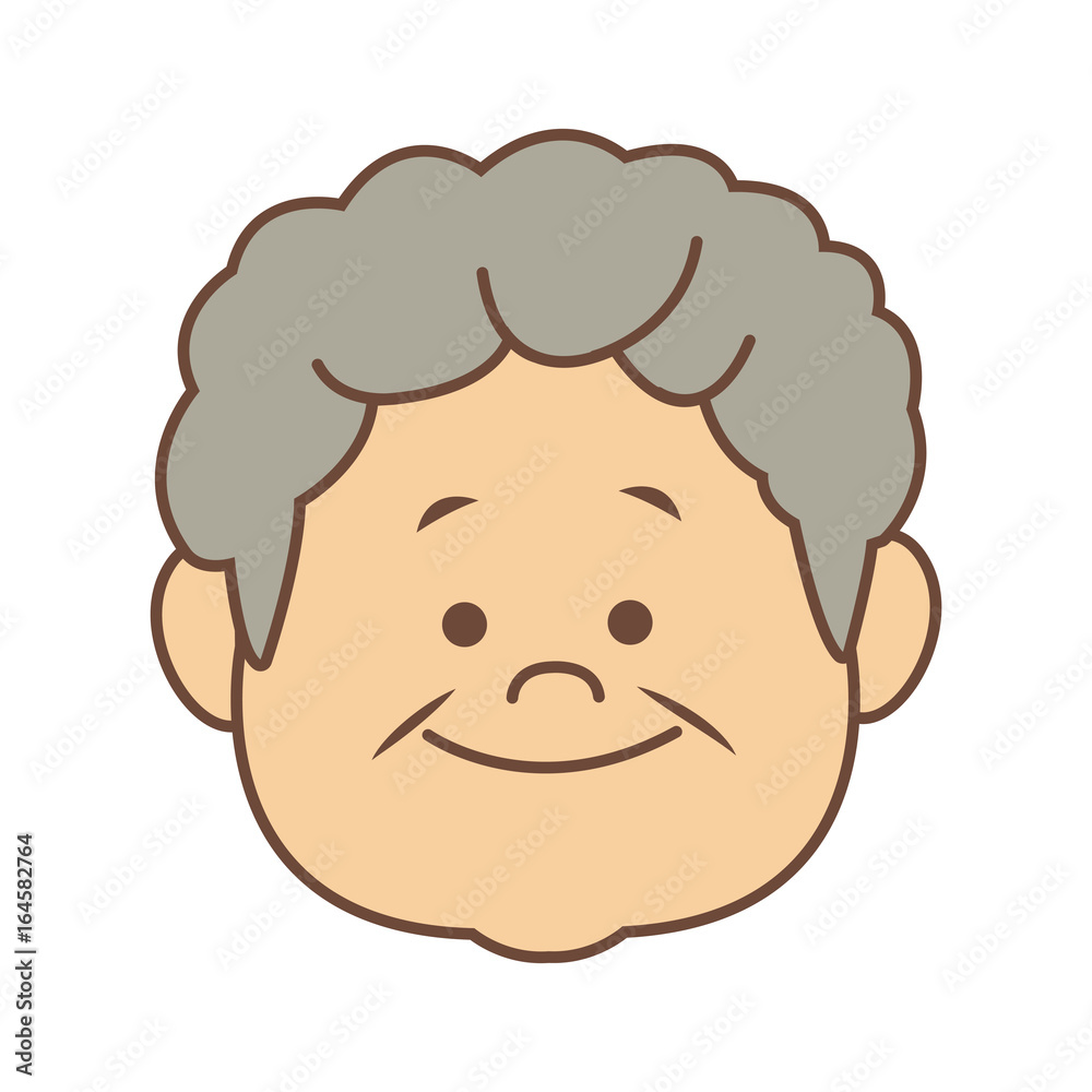 portrait happy grandfather man family person portrait happy grandfather man family person