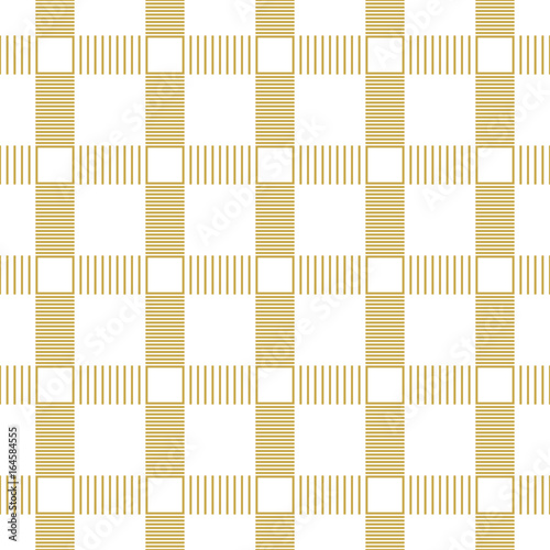 Modern stylish reticulated design in gold. Seamless vector pattern