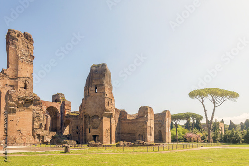 Wallpaper Mural Baths of Caracalla, ancient ruins of roman public thermae Torontodigital.ca