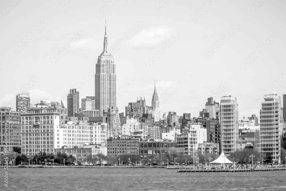 Skyline of Midtown Manhattan with Empire State Building