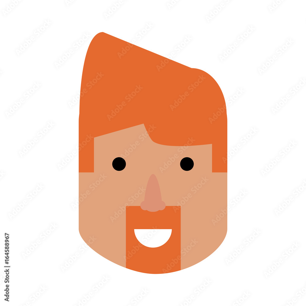 Man face cartoon Man face cartoon