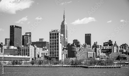 Skyline of Midtown Manhattan with Empire State Building