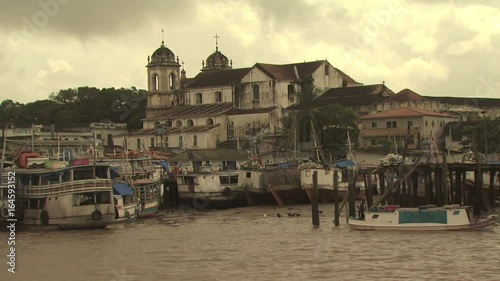 View of Belem Do Para,  Brazil from A Boat On The Amazon River 4 photo