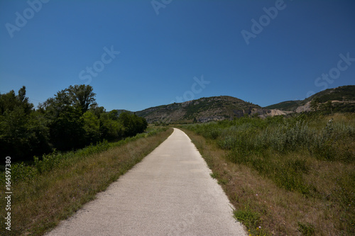 Radwanderweg Via Rhona in der Ardeche