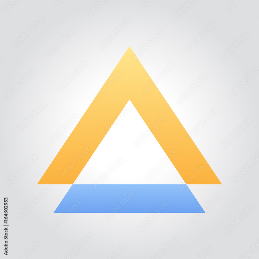 Letter A style typography design template Letter A style typography design template