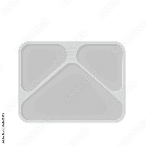 empty tv dinner tray