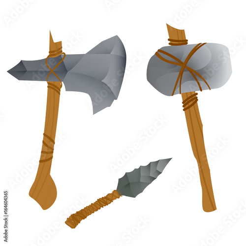 stone age weapons