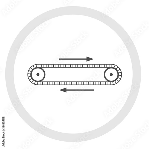 Conveyor belt icon