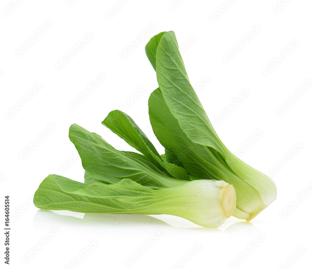 Bok choy (chinese cabbage) isolated on white background Bok choy (chinese cabbage) isolated on white background