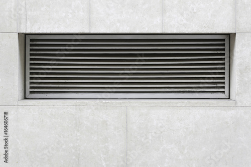 Ventilation system on building exterior