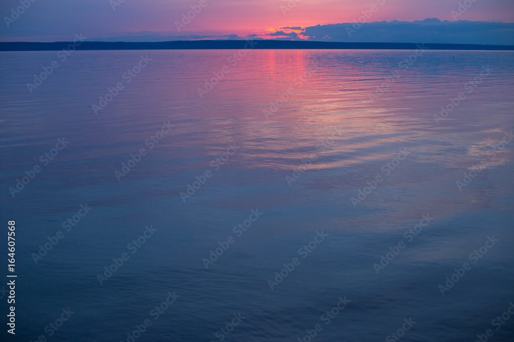 Fototapeta premium Sunset sea