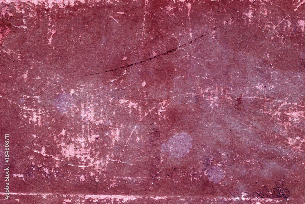 Grungy weathered paper book cover surface. Grungy weathered paper book cover surface.
