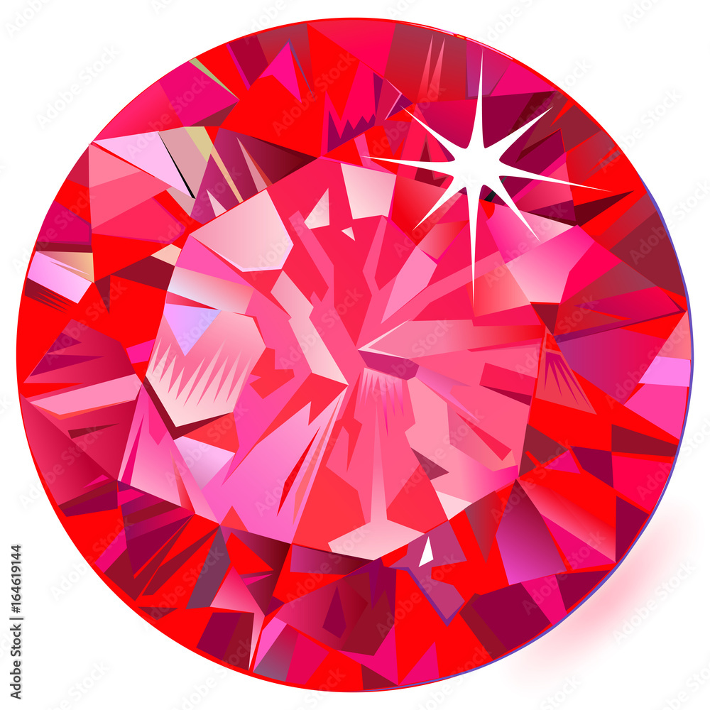 Ruby top view Ruby top view