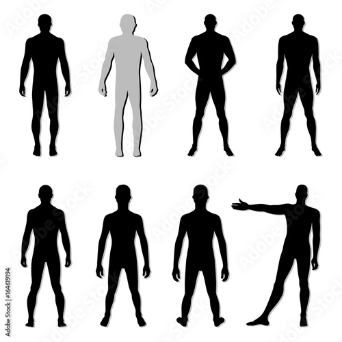 Fashion man figure set
