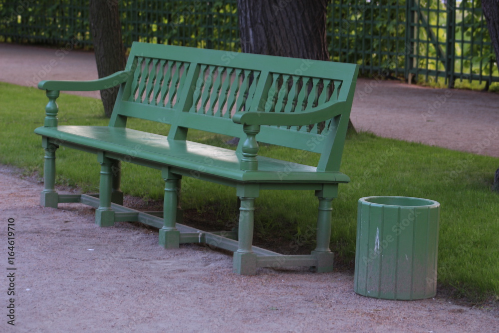 Bench in the park