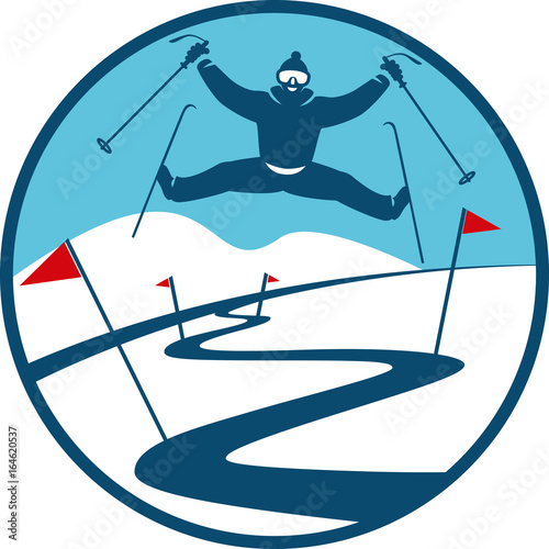 Ski Track Logo