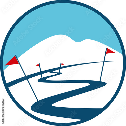Ski Track Logo