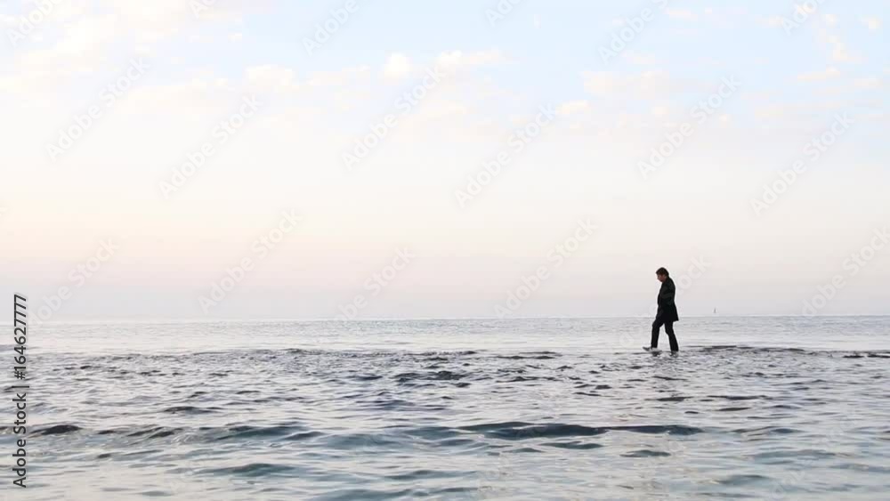 Caminando encima del agua