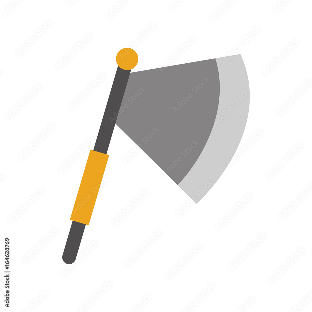 ax weapon warrior game vector illustration design ax weapon warrior game vector illustration design