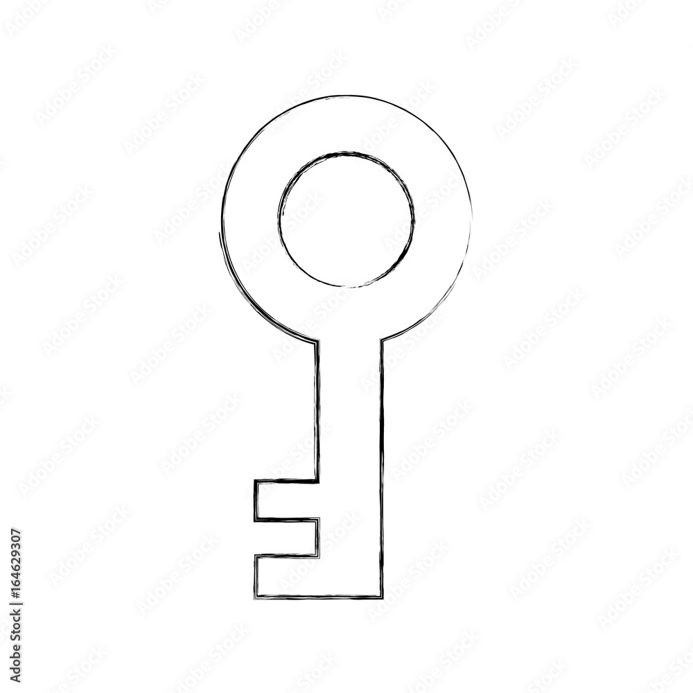antique key isolated icon vector illustration design antique key isolated icon vector illustration design