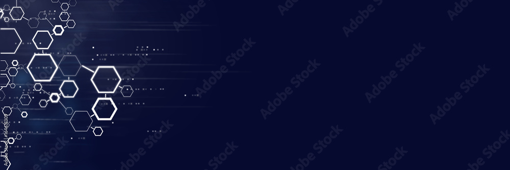 Digital technology and science background. Digital technology and science background.