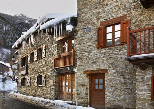 View of Llorts. Andorra photo