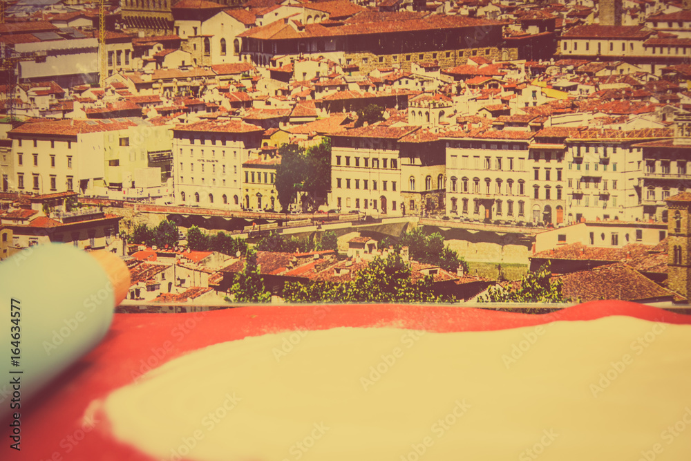 Obraz premium Pizza - Florence