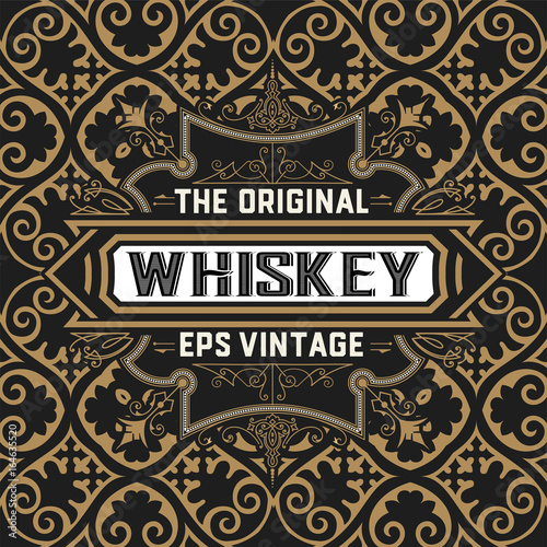 Vintage Whiskey card