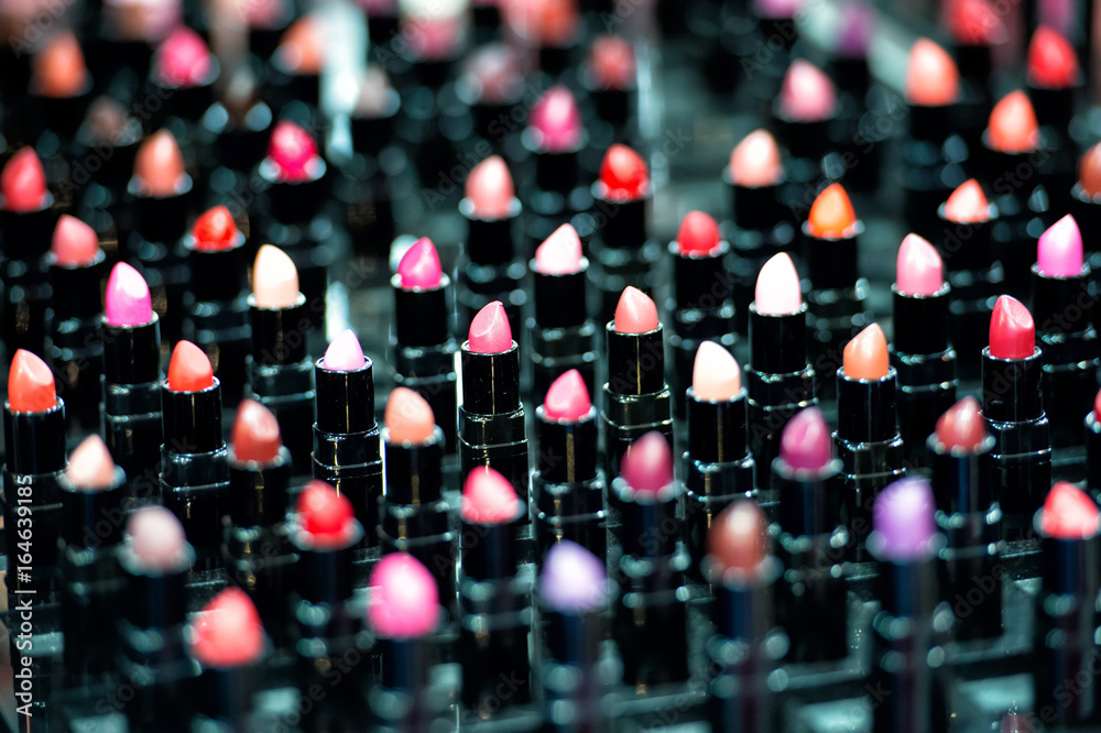 Fototapeta premium makeup colorful lipsticks