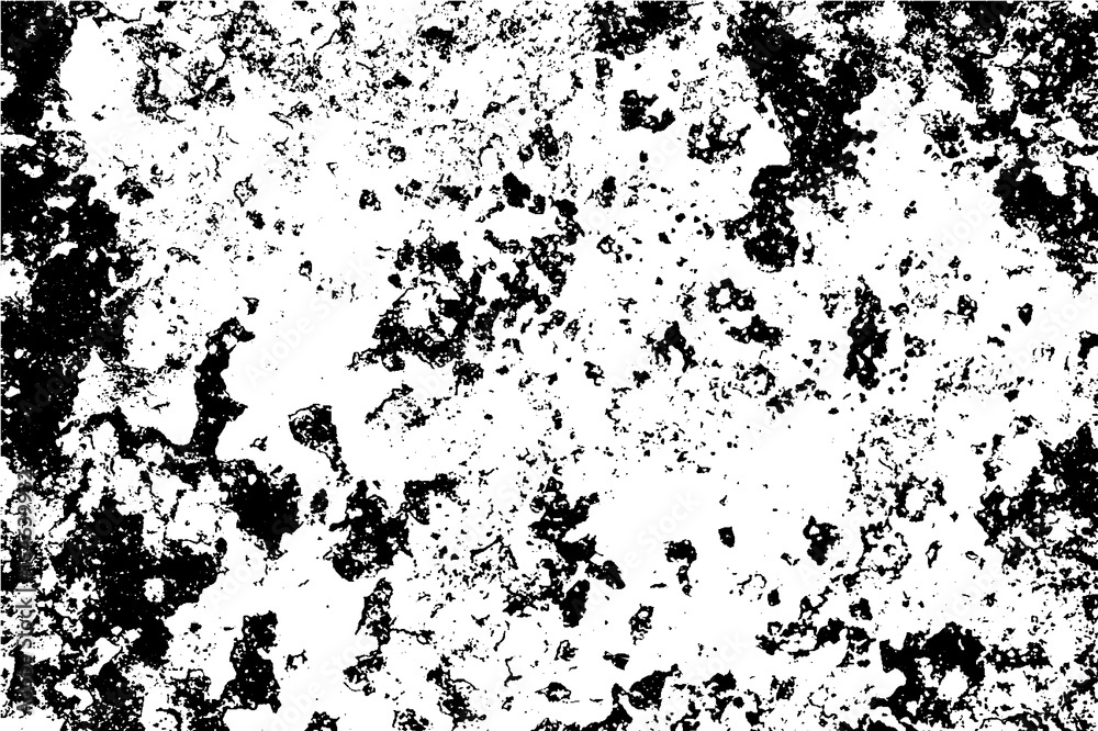 Grunge texture. Rusty metal photo trace. Distress texture. Vector.