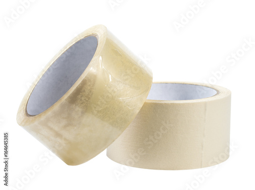 adhesive tape isolated