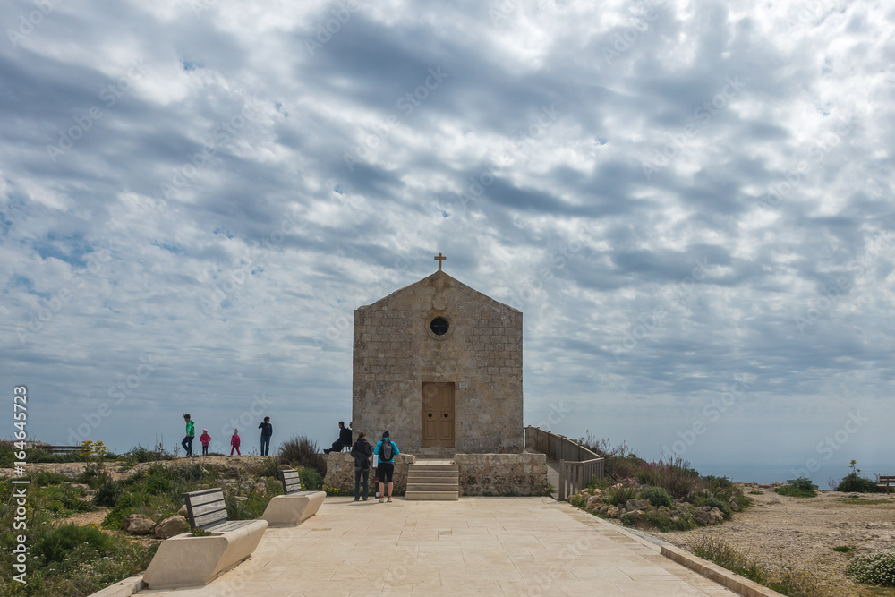 St. Mary Magdalene Chapel at Dingli Cliffs, Valletta, Malta