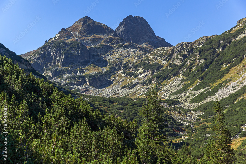 Amazing Panorama of Malyovitsa peak, Rila Mountain, Bulgaria