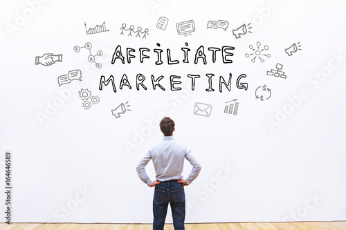 Fényképezés affiliate marketing concept