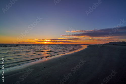 Sunset Pacific Ocean