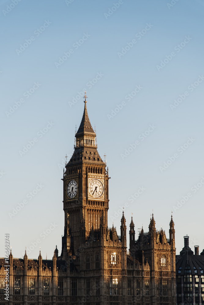 Big Ben Parliament Monument History Concept