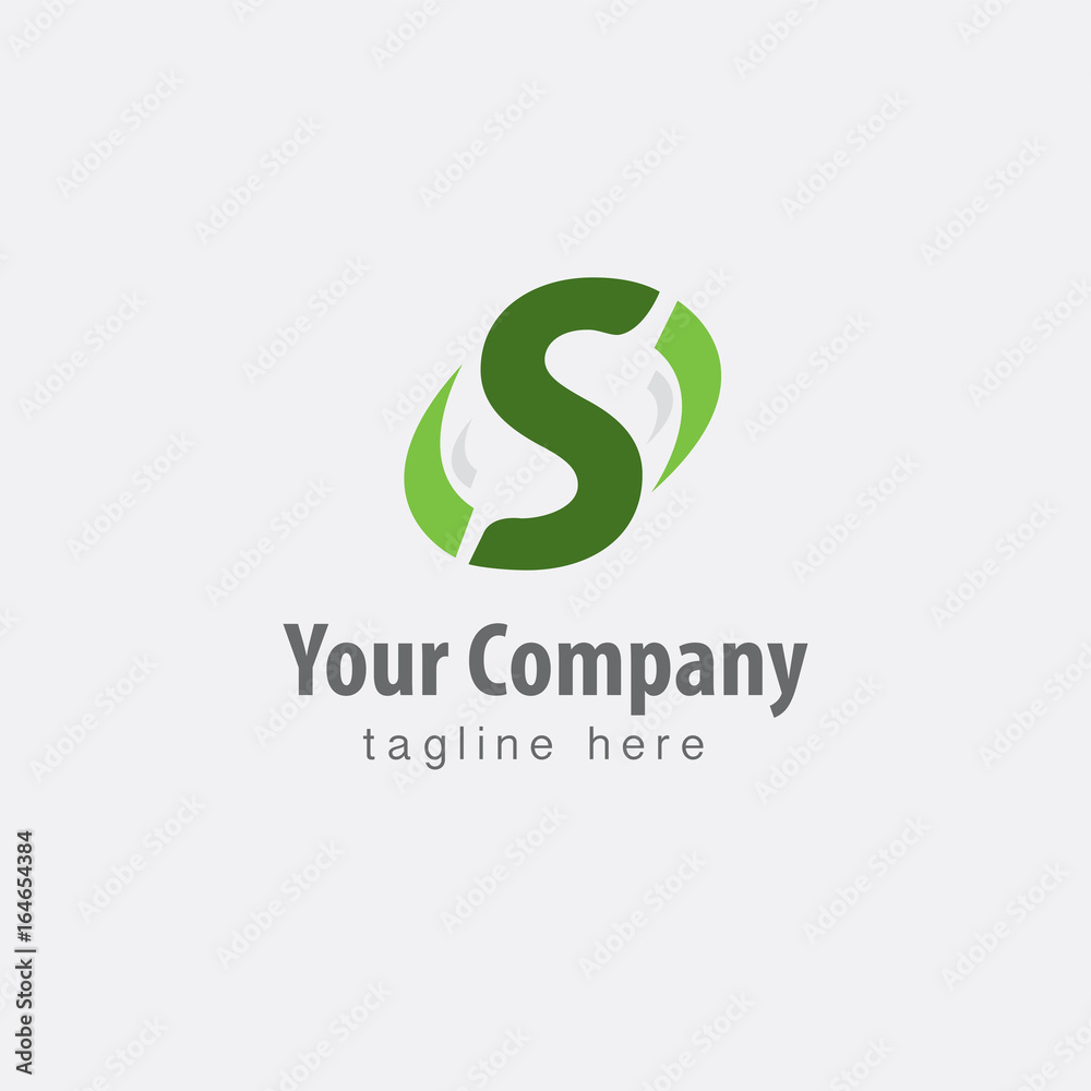 Letter S element logo template Letter S element logo template