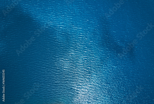 Blue sea water texture