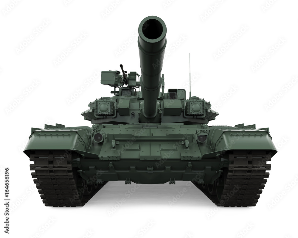 Military Tank Isolated