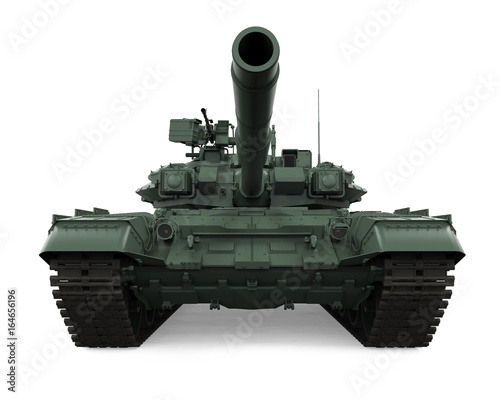 Military Tank Isolated