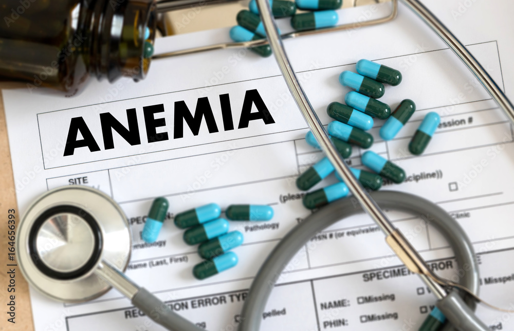 ANEMIA blood for test , Medical Concept , Diagnosis Iron deficiency ANEMIA blood for test , Medical Concept , Diagnosis Iron deficiency