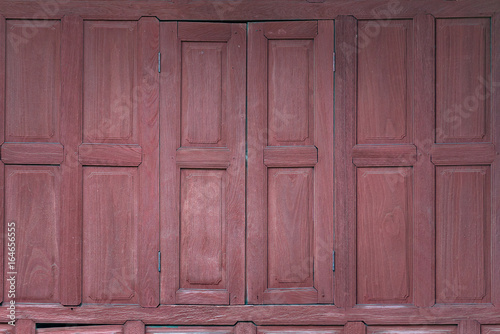 Fototapeta Naklejka Na Ścianę i Meble -  Old grunge wood simple window. wooden surface.