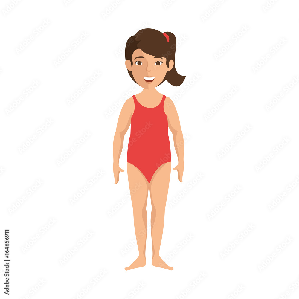 isolated cute standing women icon vector illustration graphic design isolated cute standing women icon vector illustration graphic design